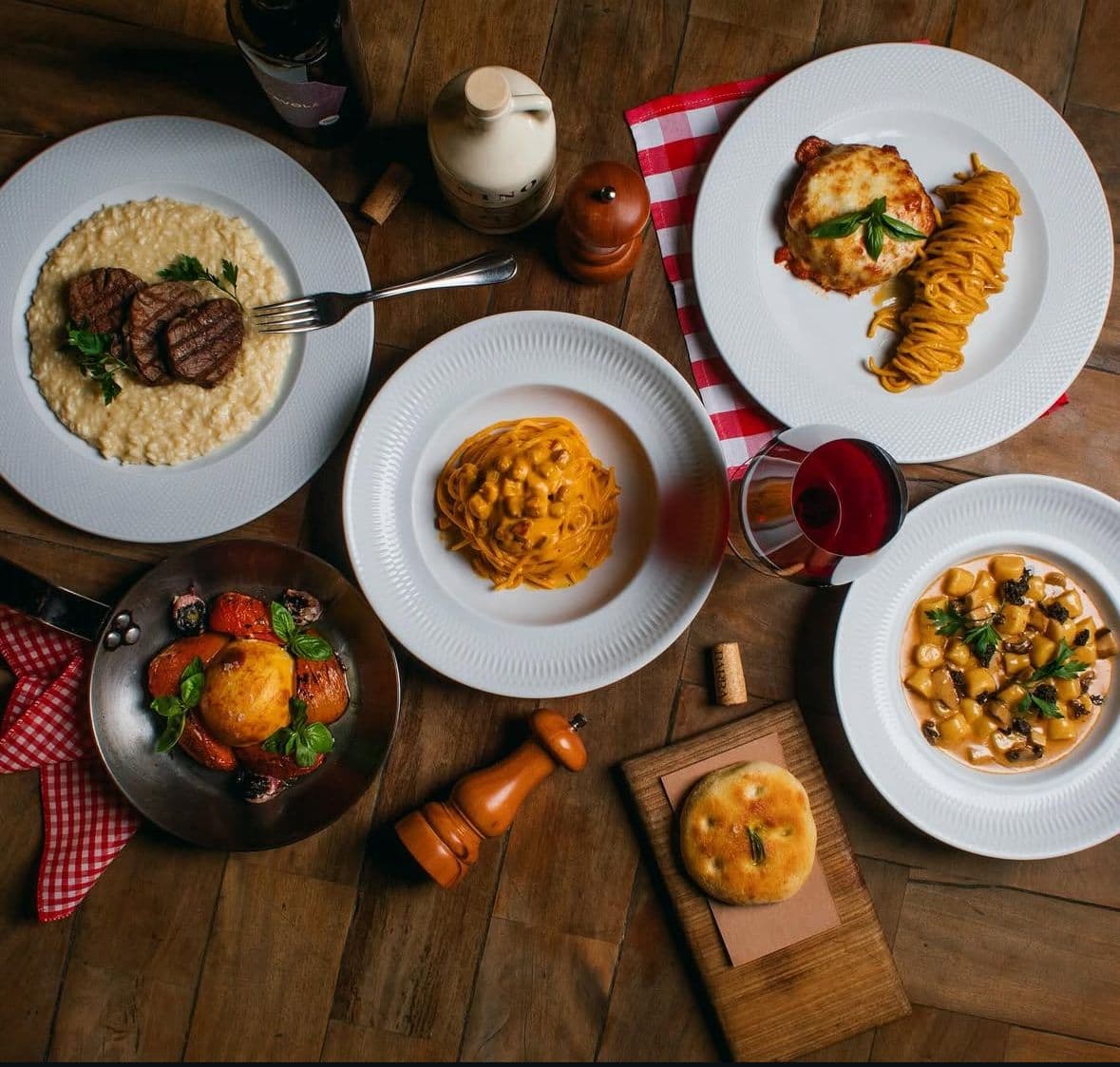 Jantar para os noivos